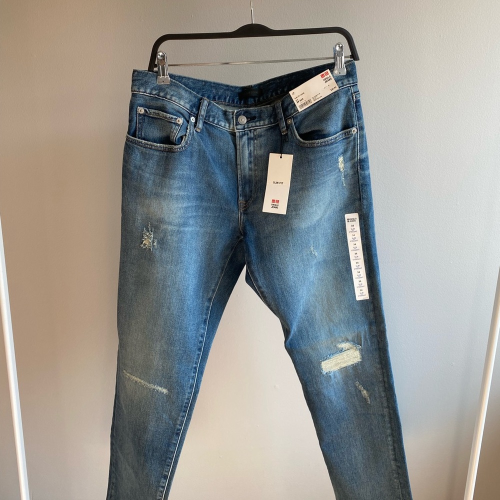 NTW Uniqlo Slim Fit Jeans 34inch